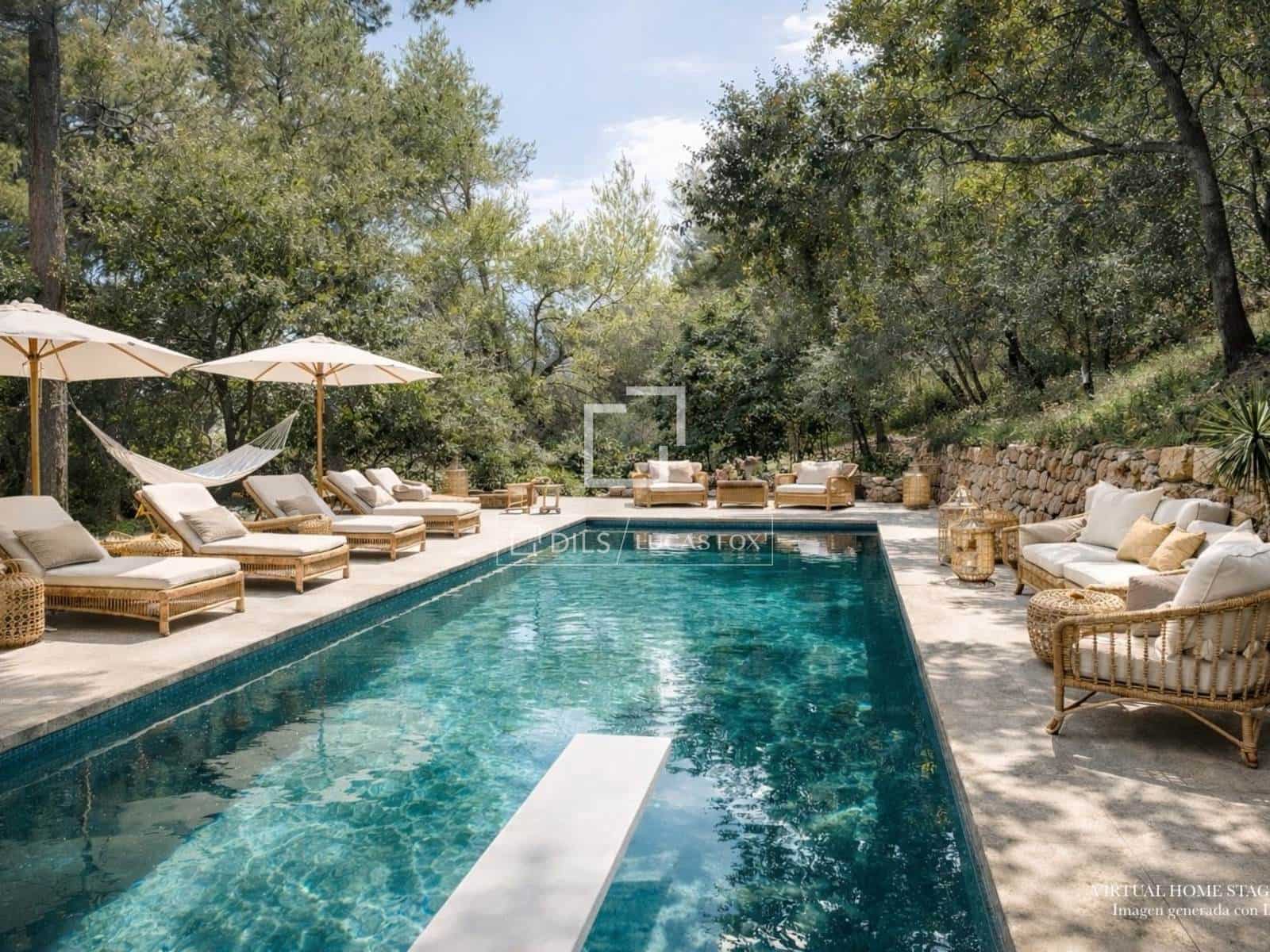 4 chambre Finca/Maison de Campagne à vendre à Banyalbufar avec piscine - 1 690 000 € (Ref: 9997757)
