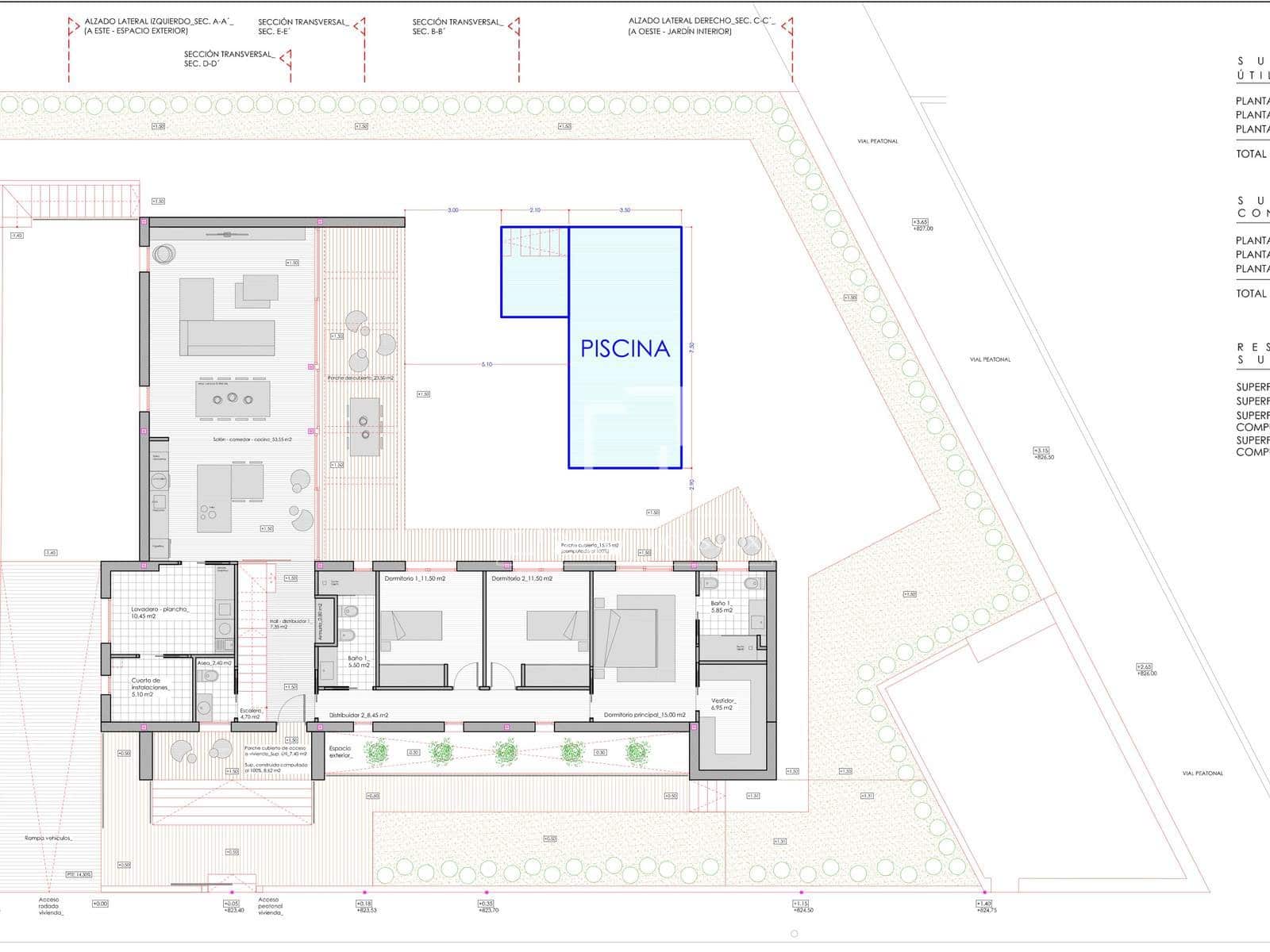 4 sypialnia Willa na sprzedaż w Otura z basenem garażem - 899 000 € (Ref: 9997970)
