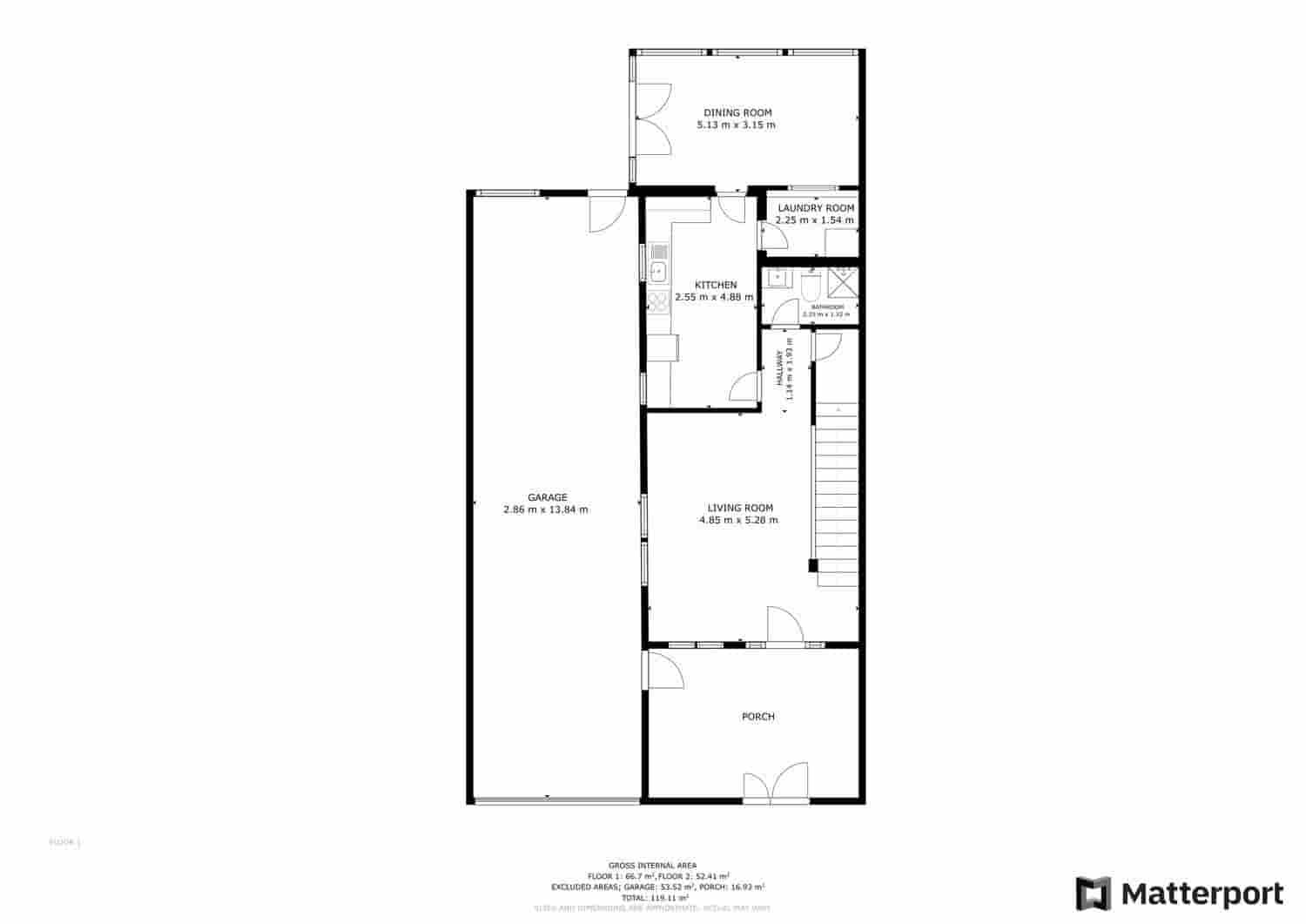 3 soveværelse Byhus til salg i Tias med garage - € 450.000 (Ref: 9062031)