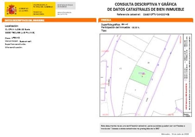 Rakentamaton maa myytävänä paikassa Teguise - 98 000 € (Ref: 9127940)