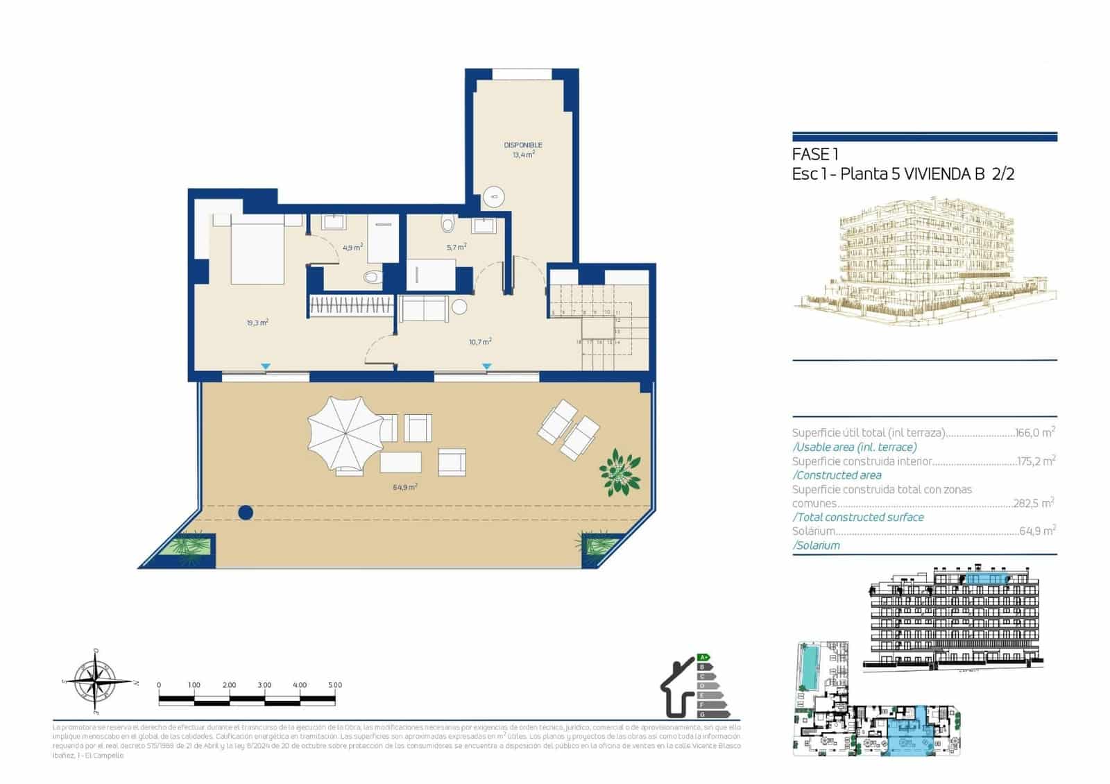 4 soverom Penthouse til salgs i La Villajoyosa / Vila Joiosa med svømmebasseng - € 1 100 000 (Ref: 10070846)