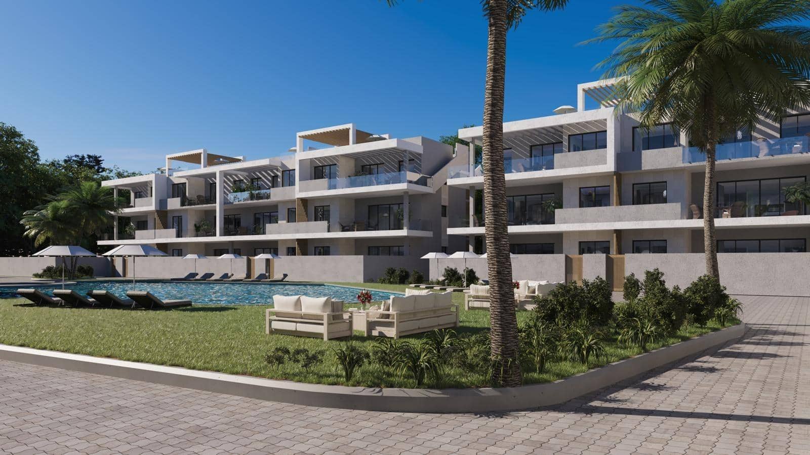 3 soverom Leilighet til salgs i El Mojon med svømmebasseng garasje - € 409 000 (Ref: 9104737)