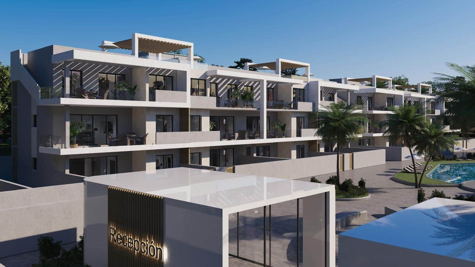 3 soverom Leilighet til salgs i El Mojon med svømmebasseng garasje - € 409 000 (Ref: 9104737)