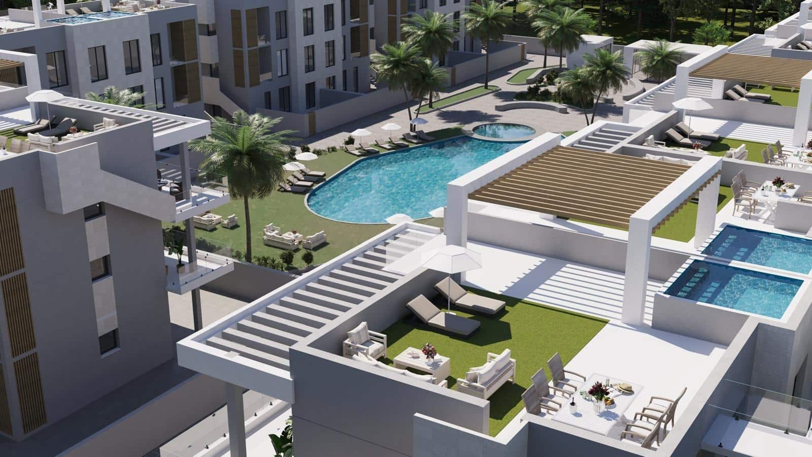 3 soverom Leilighet til salgs i El Mojon med svømmebasseng garasje - € 409 000 (Ref: 9104737)