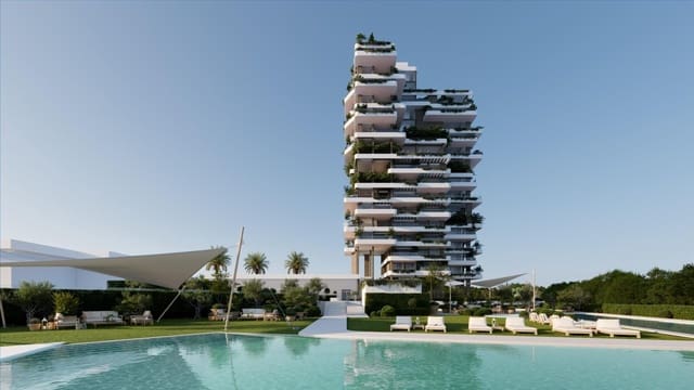 2 bedroom Apartment for sale in Levante - Playa Fossa, Calpe / Calp with pool garage - € 575,360 (Ref: 9104738)