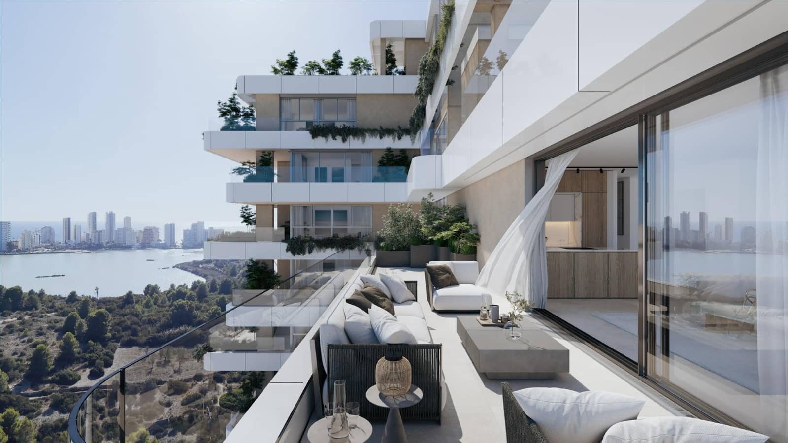 2 soveværelse Lejlighed til salg i Calpe / Calp med swimmingpool garage - € 575.360 (Ref: 9104738)