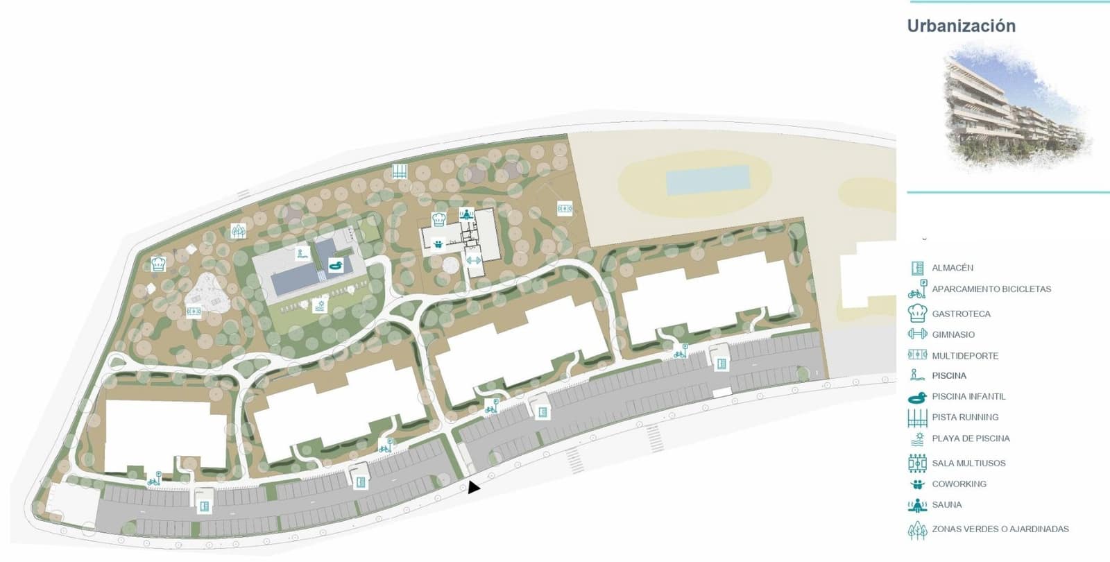 1 soveværelse Lejlighed til salg i Denia med swimmingpool garage - € 230.000 (Ref: 9104745)