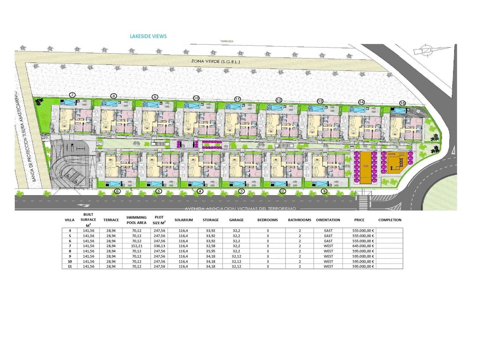 3 quarto Moradia para venda em Torrevieja com piscina garagem - 555 000 € (Ref: 9106605)