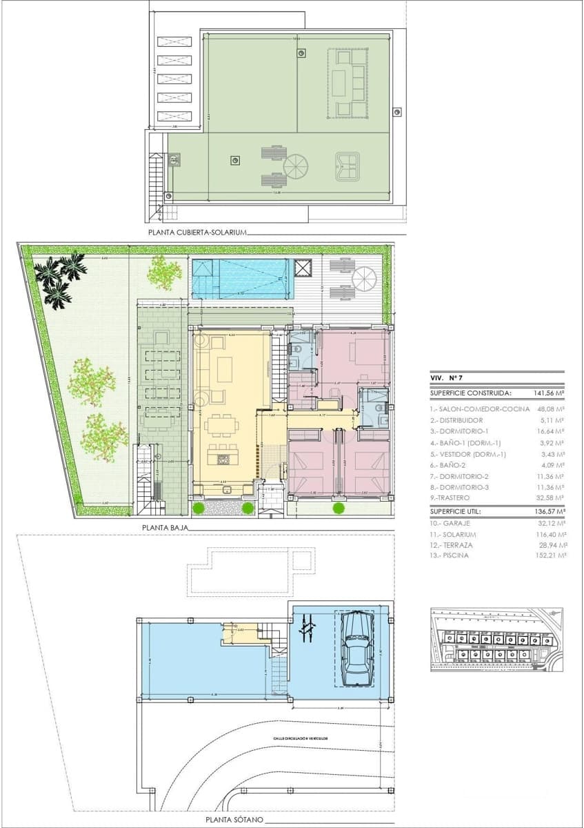3 soveværelse Villa til salg i Torrevieja med swimmingpool garage - € 595.000 (Ref: 9106605)