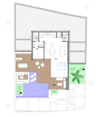 4 soverom Villa til salgs i Maryvilla, Calpe / Calp med svømmebasseng garasje - € 1 550 000 (Ref: 9106606)