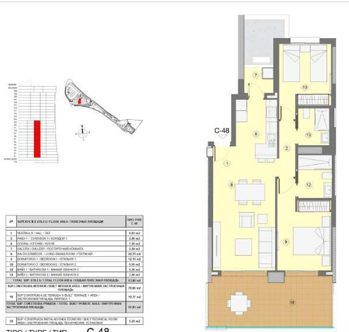 2 soveværelse Lejlighed til salg i Benidorm med swimmingpool garage - € 405.000 (Ref: 9106607)