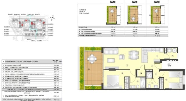 2 soveværelse Lejlighed til salg i Parque Acuático - Sector 25, Torrevieja med swimmingpool - € 272.000 (Ref: 9106608)