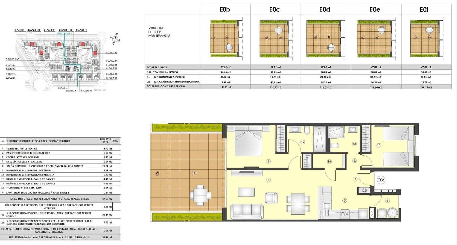 2 soveværelse Lejlighed til salg i Torrevieja med swimmingpool - € 272.000 (Ref: 9106608)