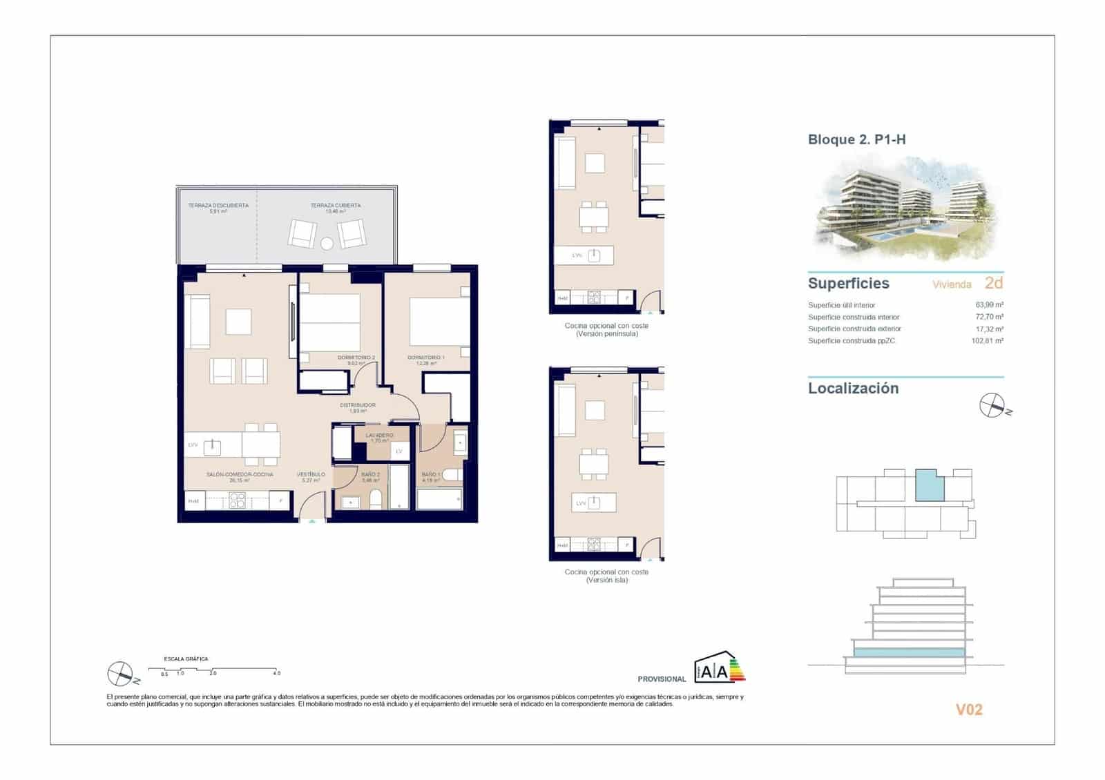 3 bedroom Apartment for sale in La Villajoyosa / Vila Joiosa with pool garage - € 390,000 (Ref: 9107163)