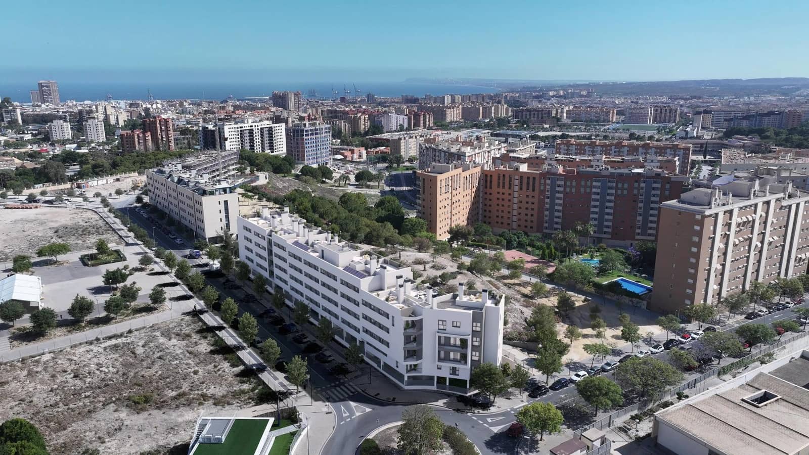 4 sypialnia Penthouse na sprzedaż w Miasto Alicante / Alacant z basenem garażem - 460 500 € (Ref: 9107636)
