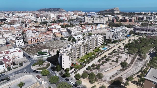 3 chambre Penthouse à vendre à San Agustín, Alicante ville avec piscine garage - 413 500 € (Ref: 9107637)