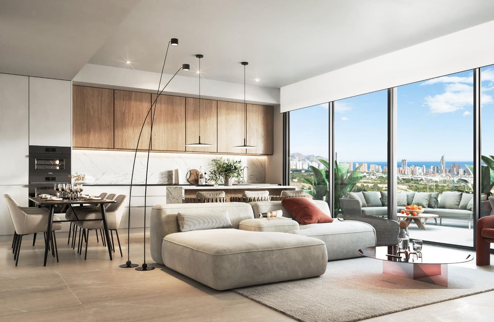 2 bedroom Apartment for sale in Finestrat with pool garage - € 550,000 (Ref: 9116740)