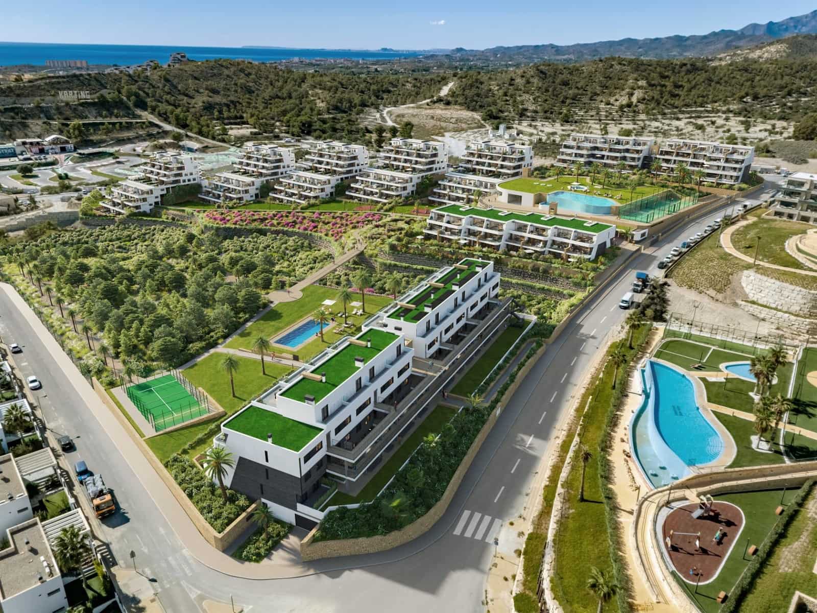 2 bedroom Apartment for sale in Finestrat with pool garage - € 550,000 (Ref: 9116740)