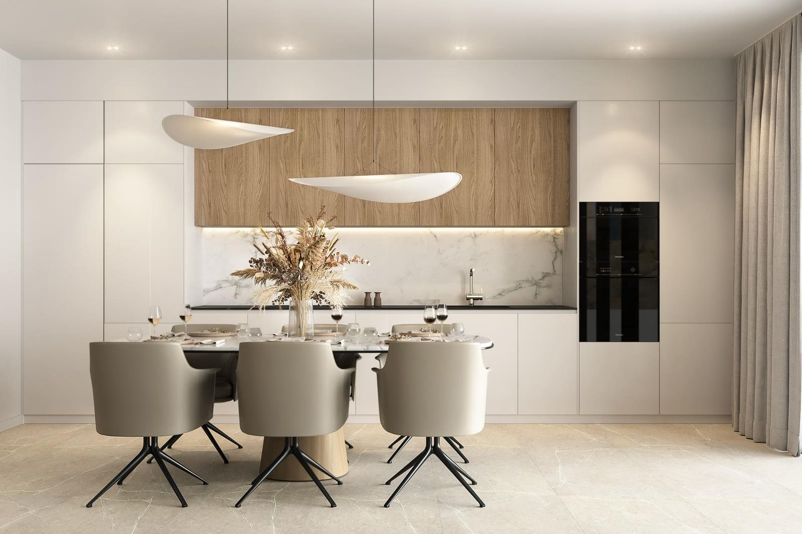 3 sypialnia Penthouse na sprzedaż w Finestrat z basenem garażem - 610 000 € (Ref: 9116741)