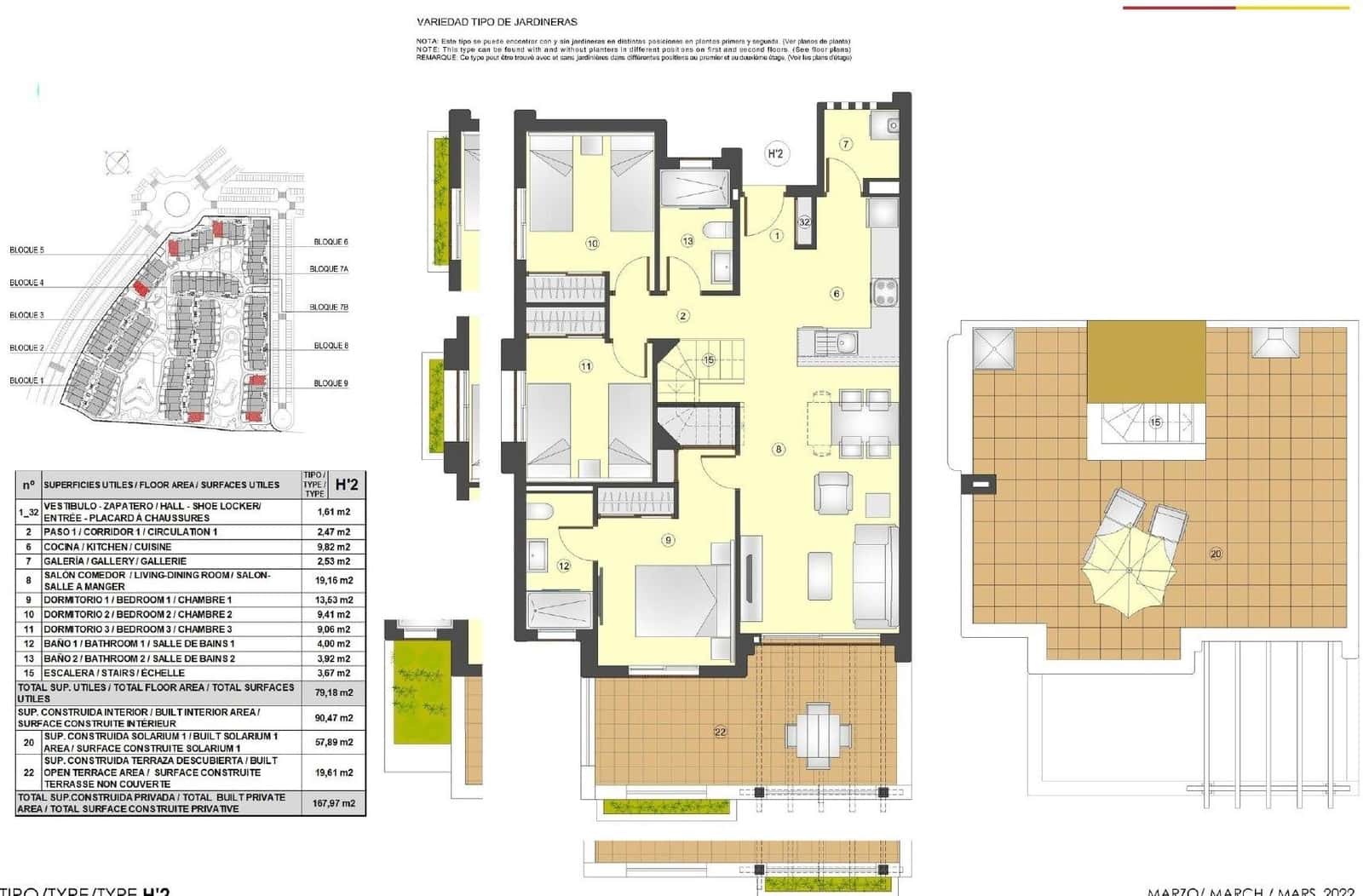3 soveværelse Lejlighed til salg i Pulpi med swimmingpool - € 228.000 (Ref: 9129830)