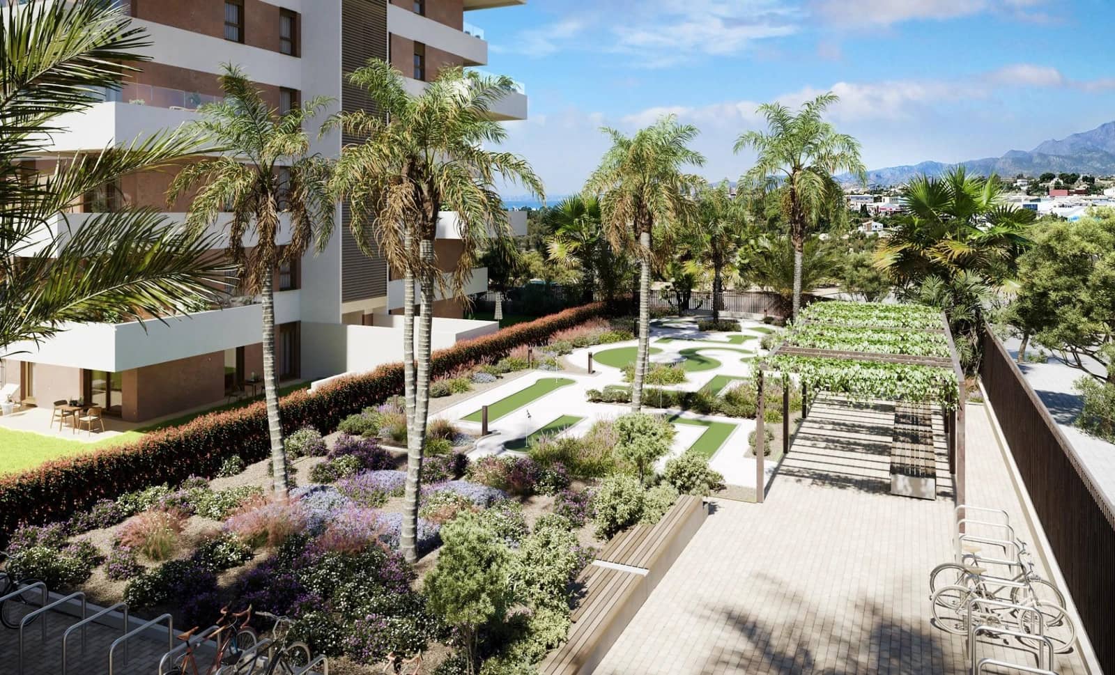 2 soverom Leilighet til salgs i La Villajoyosa / Vila Joiosa med svømmebasseng garasje - € 340 000 (Ref: 9129841)