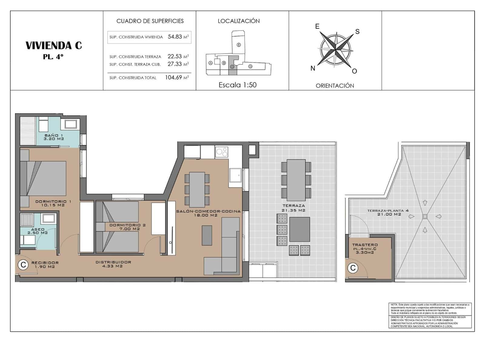 2 quarto Penthouse para venda em Santa Pola com piscina garagem - 340 000 € (Ref: 9143010)