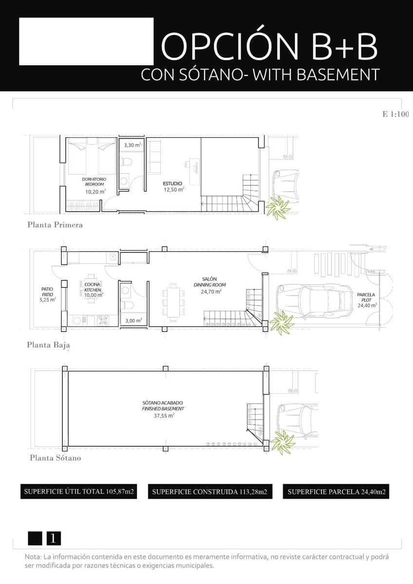 2 soveværelse Rækkehus til salg i Gran Alacant med swimmingpool - € 270.000 (Ref: 9152289)