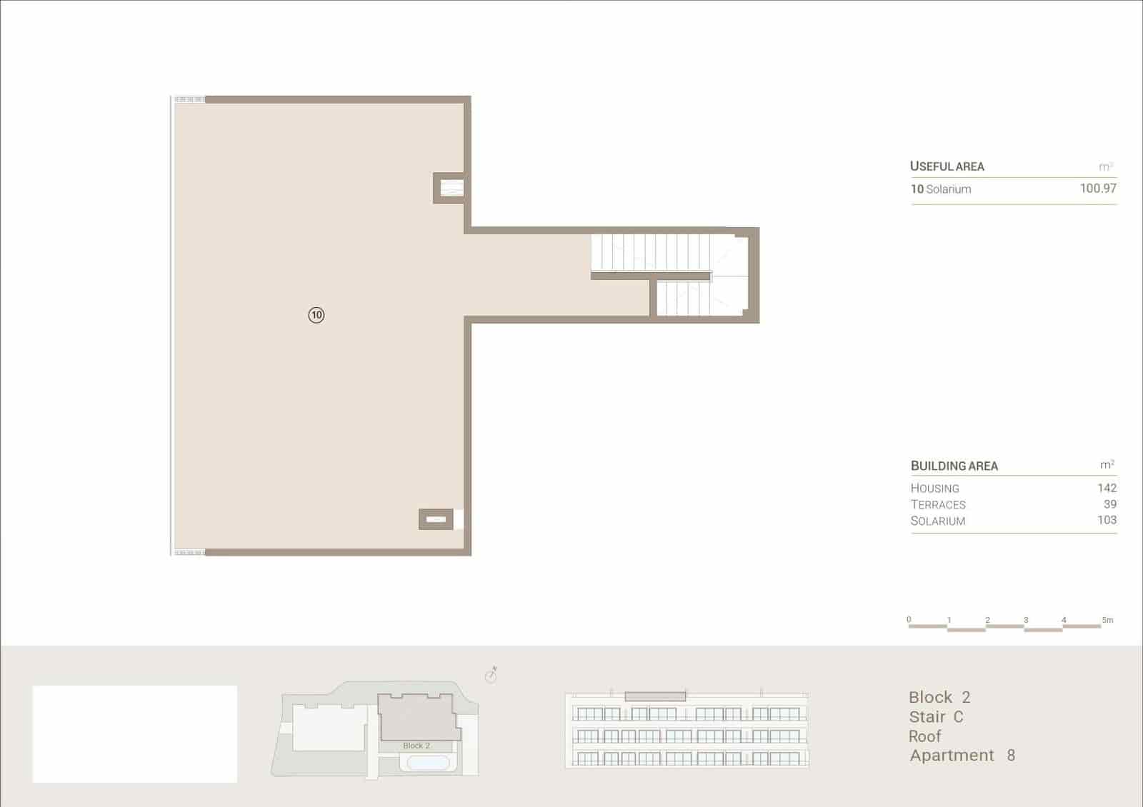 3 quarto Penthouse para venda em Las Colinas Golf com piscina garagem - 895 000 € (Ref: 9161135)