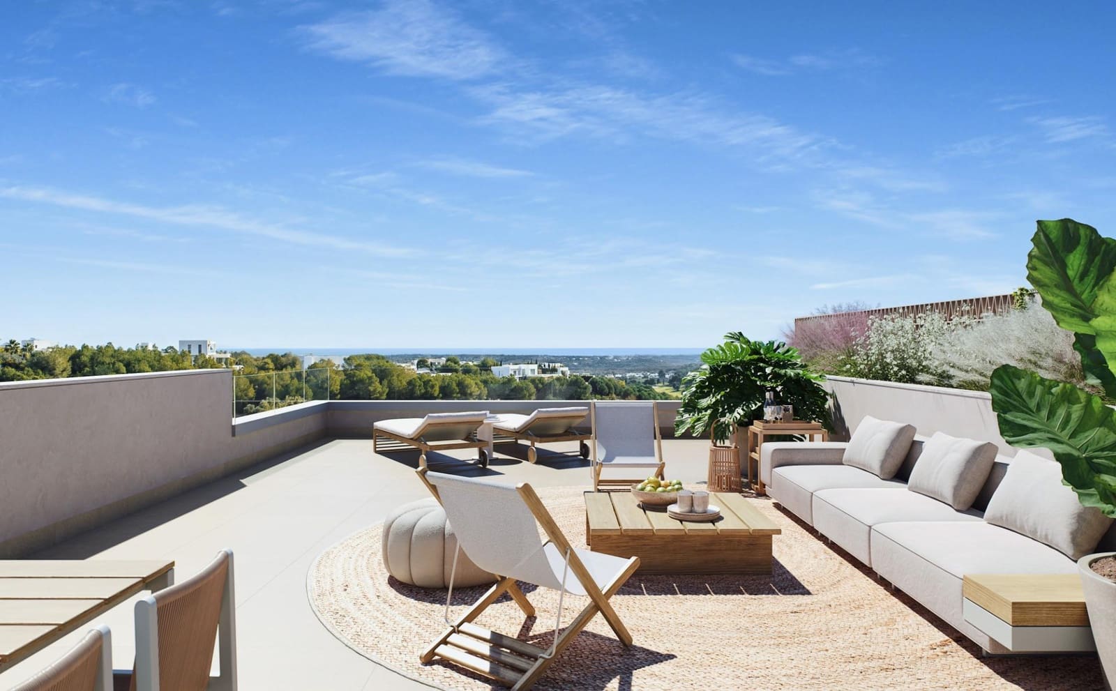 3 quarto Penthouse para venda em Las Colinas Golf com piscina garagem - 895 000 € (Ref: 9161135)