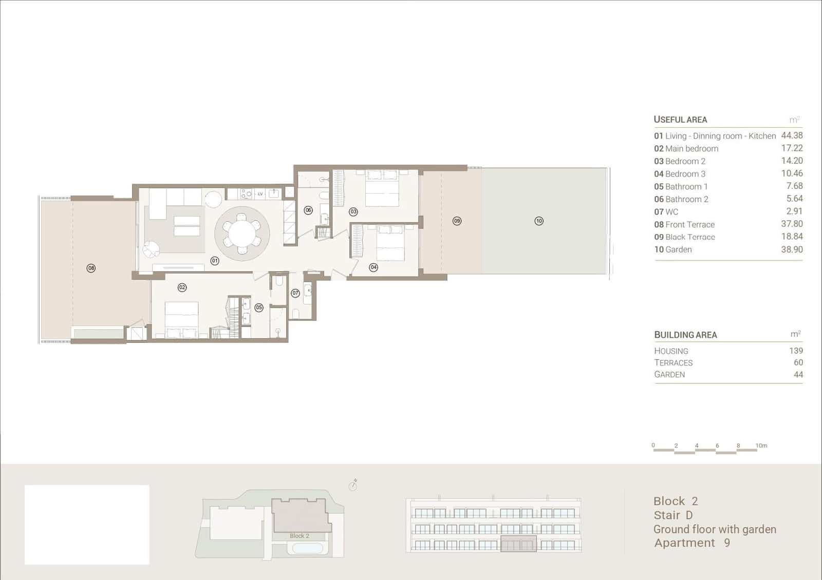 3 soverom Leilighet til salgs i Las Colinas Golf med svømmebasseng garasje - € 640 000 (Ref: 9161136)