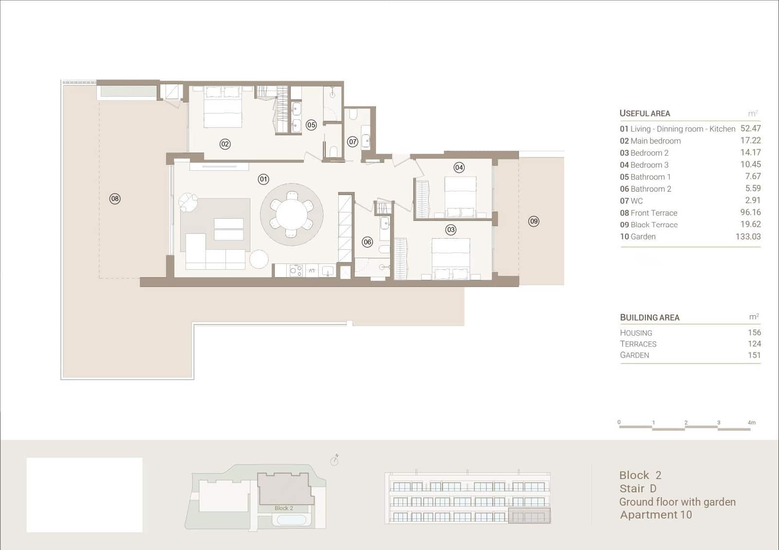 3 soverom Leilighet til salgs i Las Colinas Golf med svømmebasseng garasje - € 640 000 (Ref: 9161136)