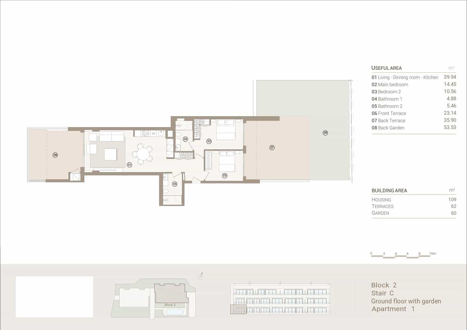 2 soveværelse Lejlighed til salg i Las Colinas Golf med swimmingpool garage - € 440.000 (Ref: 9161137)