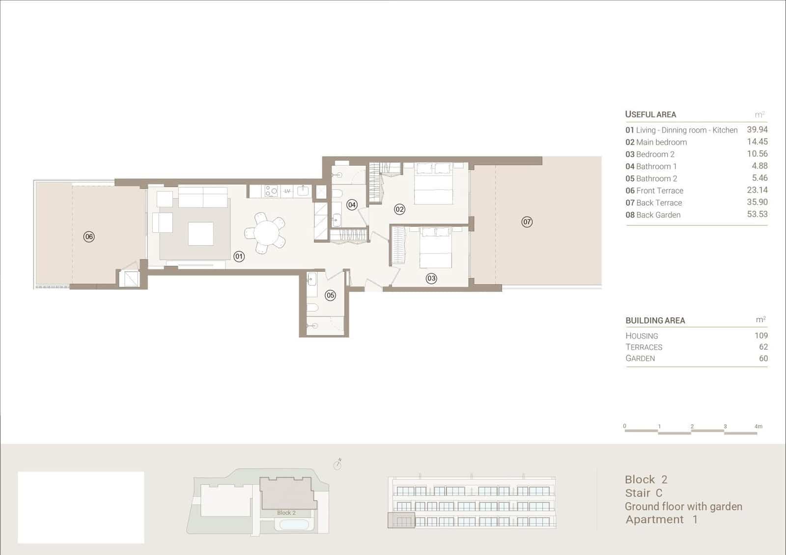 2 soveværelse Lejlighed til salg i Las Colinas Golf med swimmingpool garage - € 440.000 (Ref: 9161137)