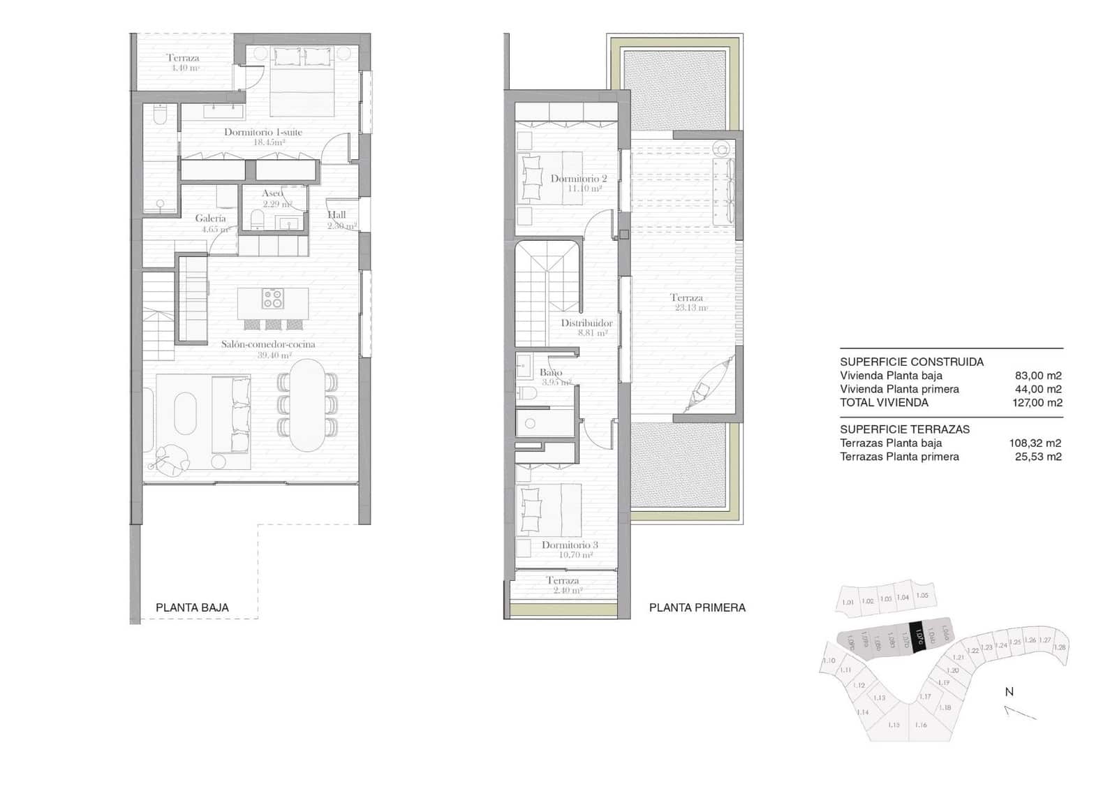 3 sovrum Villa till salu i Las Colinas Golf med pool garage - 750 000 € (Ref: 9162380)