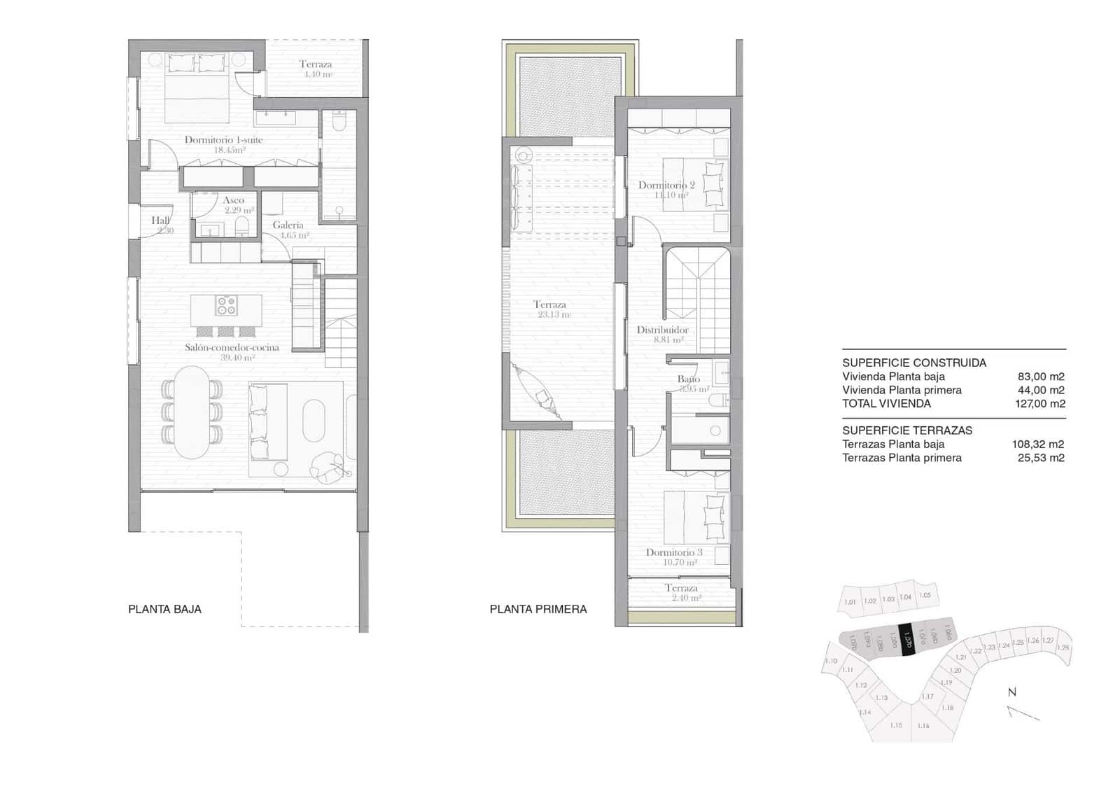 3 sovrum Villa till salu i Las Colinas Golf med pool garage - 750 000 € (Ref: 9162380)