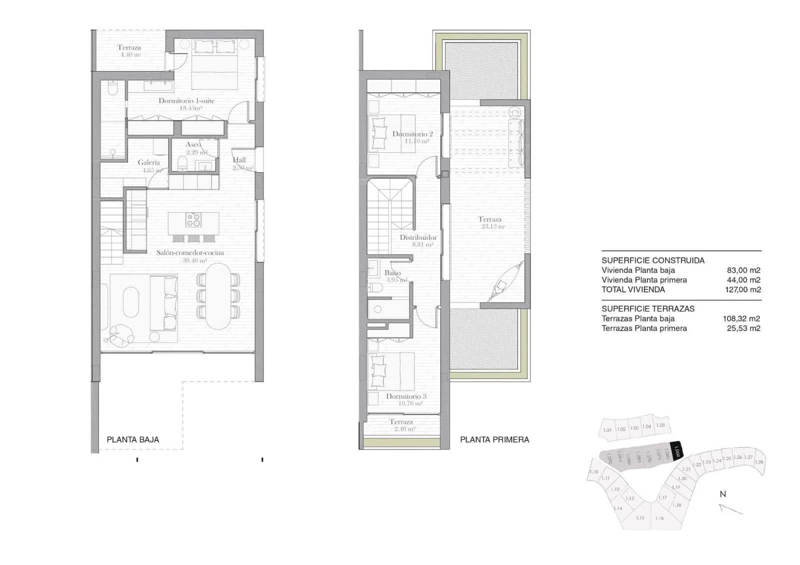 3 sovrum Villa till salu i Las Colinas Golf med pool garage - 750 000 € (Ref: 9162380)