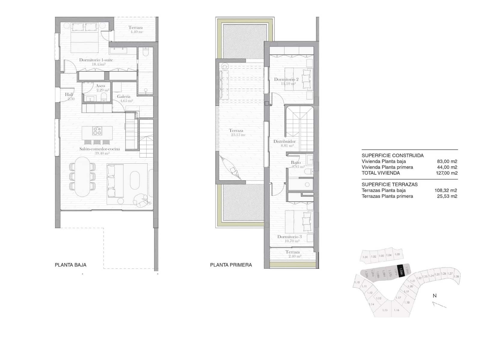 3 sovrum Villa till salu i Las Colinas Golf med pool garage - 750 000 € (Ref: 9162380)