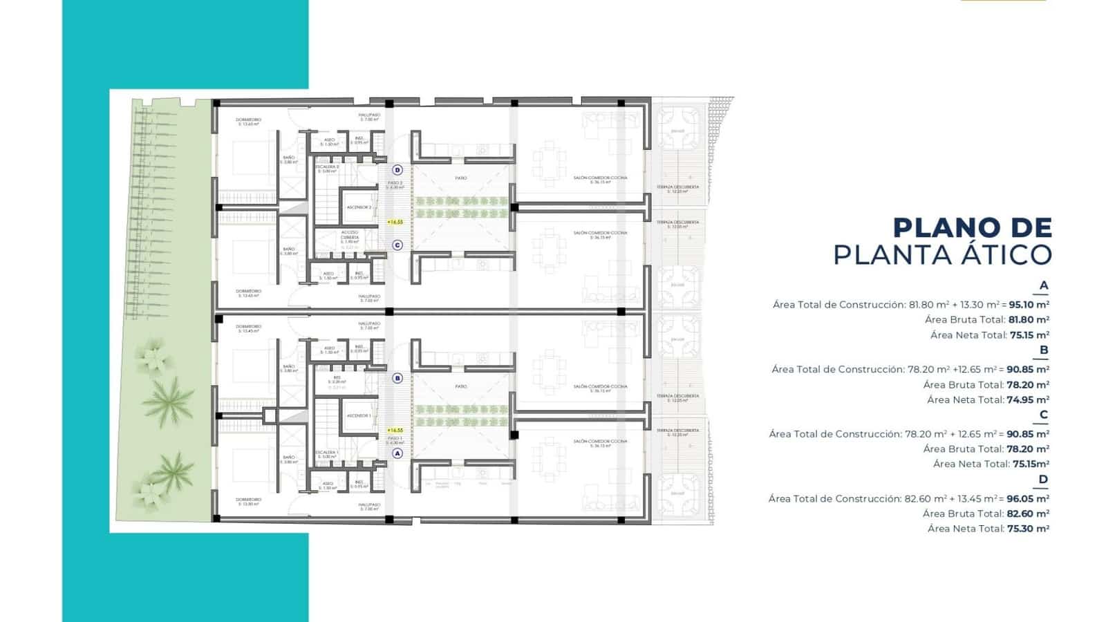 1 soveværelse Penthouse til salg i Altea med garage - € 490.000 (Ref: 9176539)
