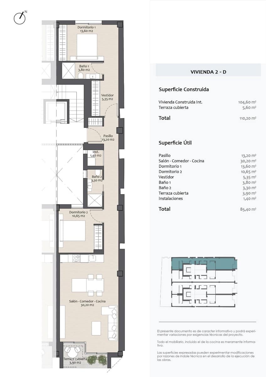 2 soveværelse Lejlighed til salg i Altea med garage - € 465.000 (Ref: 9176540)