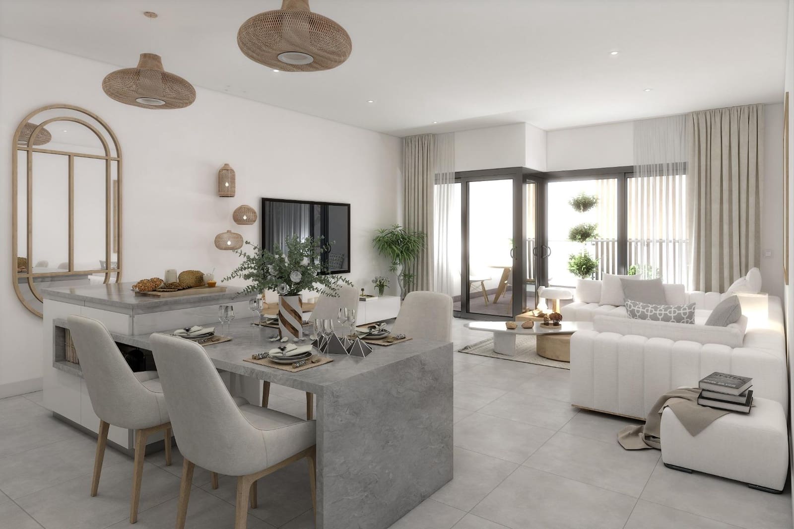 2 soveværelse Lejlighed til salg i Altea med garage - € 465.000 (Ref: 9176540)