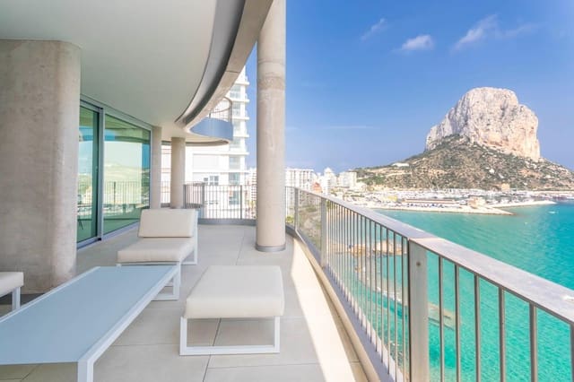 Apartamento de 4 habitaciones en Playa Arenal - Bol, Calpe / Calp en venta con piscina garaje - 1.600.000 € (Ref: 9202526)