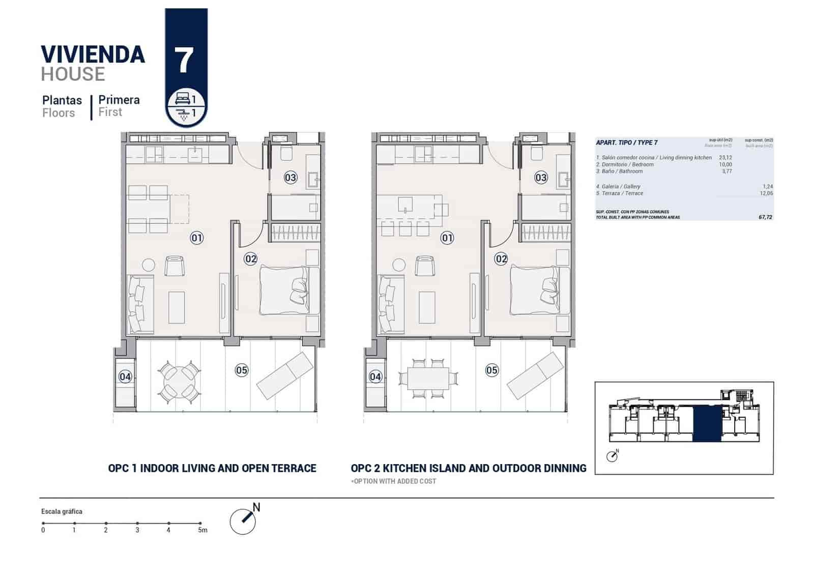 1 soverom Leilighet til salgs i La Villajoyosa / Vila Joiosa med svømmebasseng garasje - € 461 000 (Ref: 9338139)