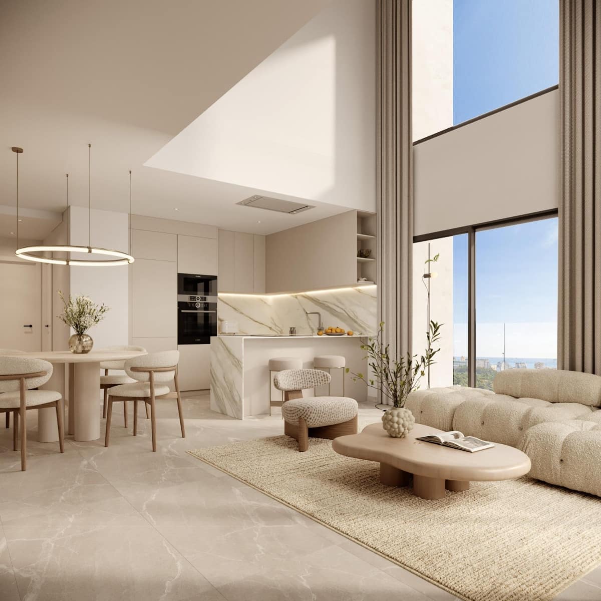 2 soveværelse Lejlighed til salg i Calpe / Calp med swimmingpool garage - € 390.000 (Ref: 9353437)