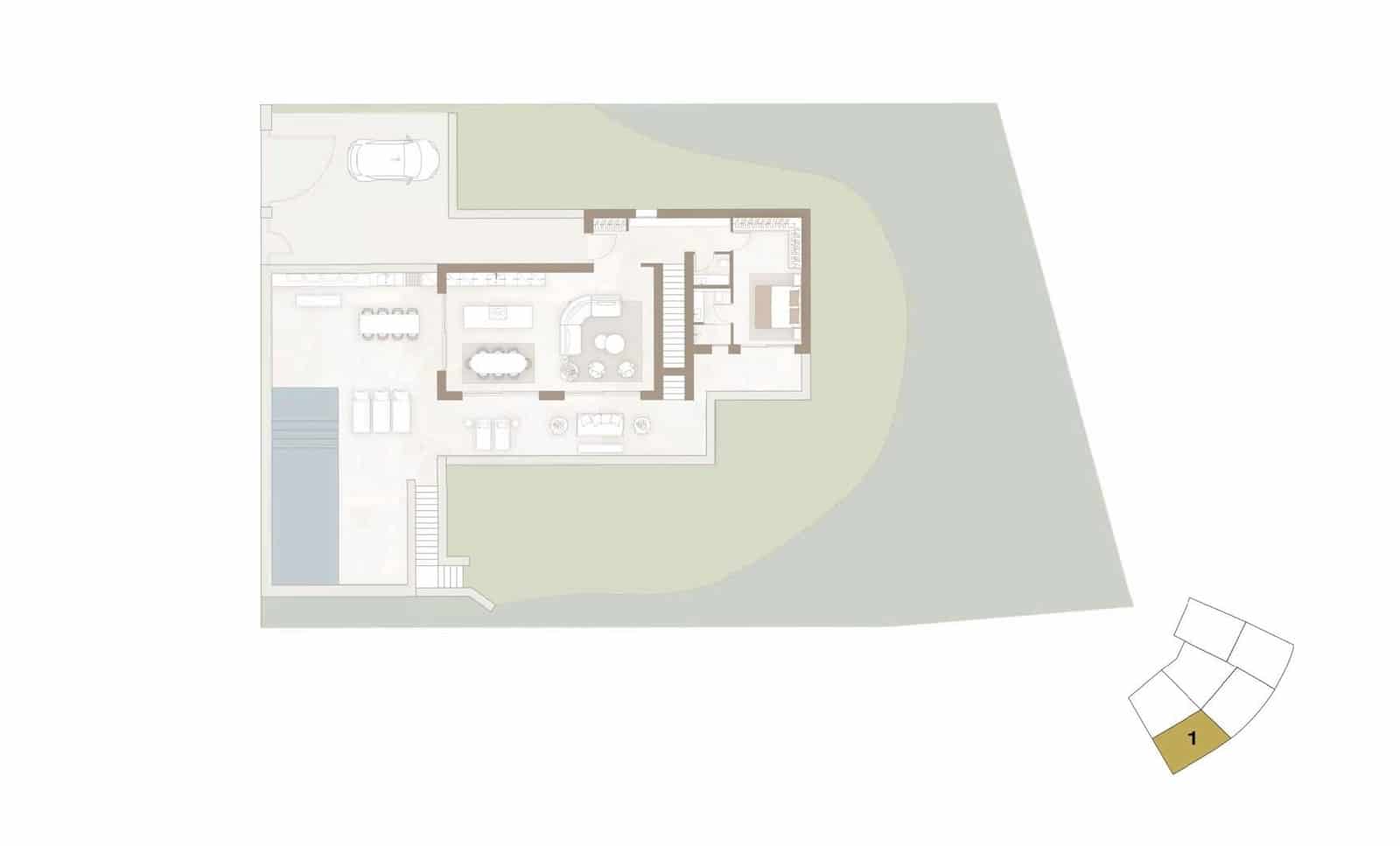 3 soverom Villa til salgs i Las Colinas Golf med svømmebasseng garasje - € 1 395 000 (Ref: 9486456)