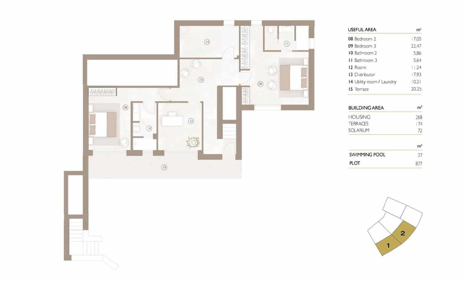 3 soverom Villa til salgs i Las Colinas Golf med svømmebasseng garasje - € 1 395 000 (Ref: 9486456)