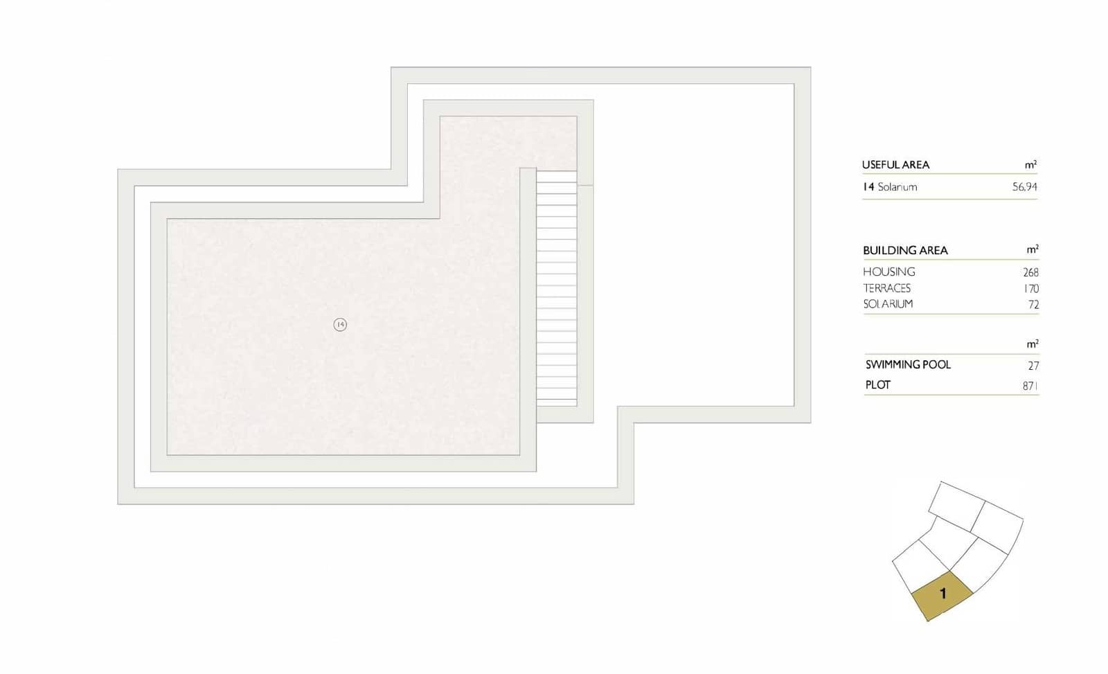 3 soverom Villa til salgs i Las Colinas Golf med svømmebasseng garasje - € 1 395 000 (Ref: 9486456)