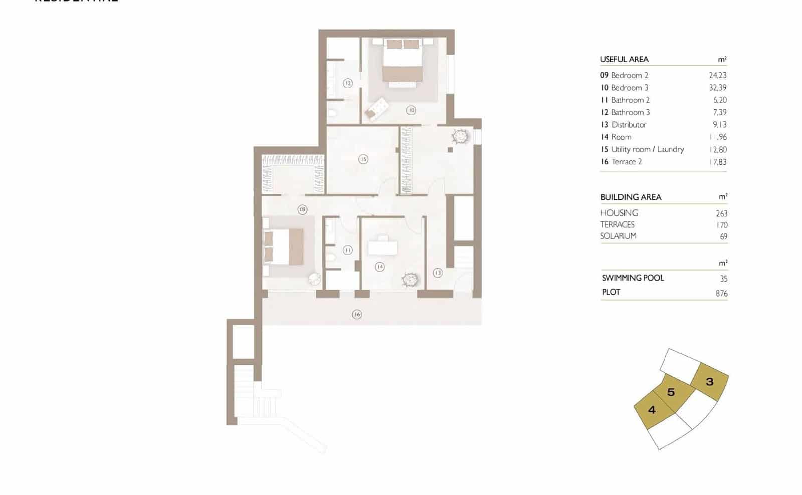 3 soverom Villa til salgs i Las Colinas Golf med svømmebasseng garasje - € 1 395 000 (Ref: 9486456)