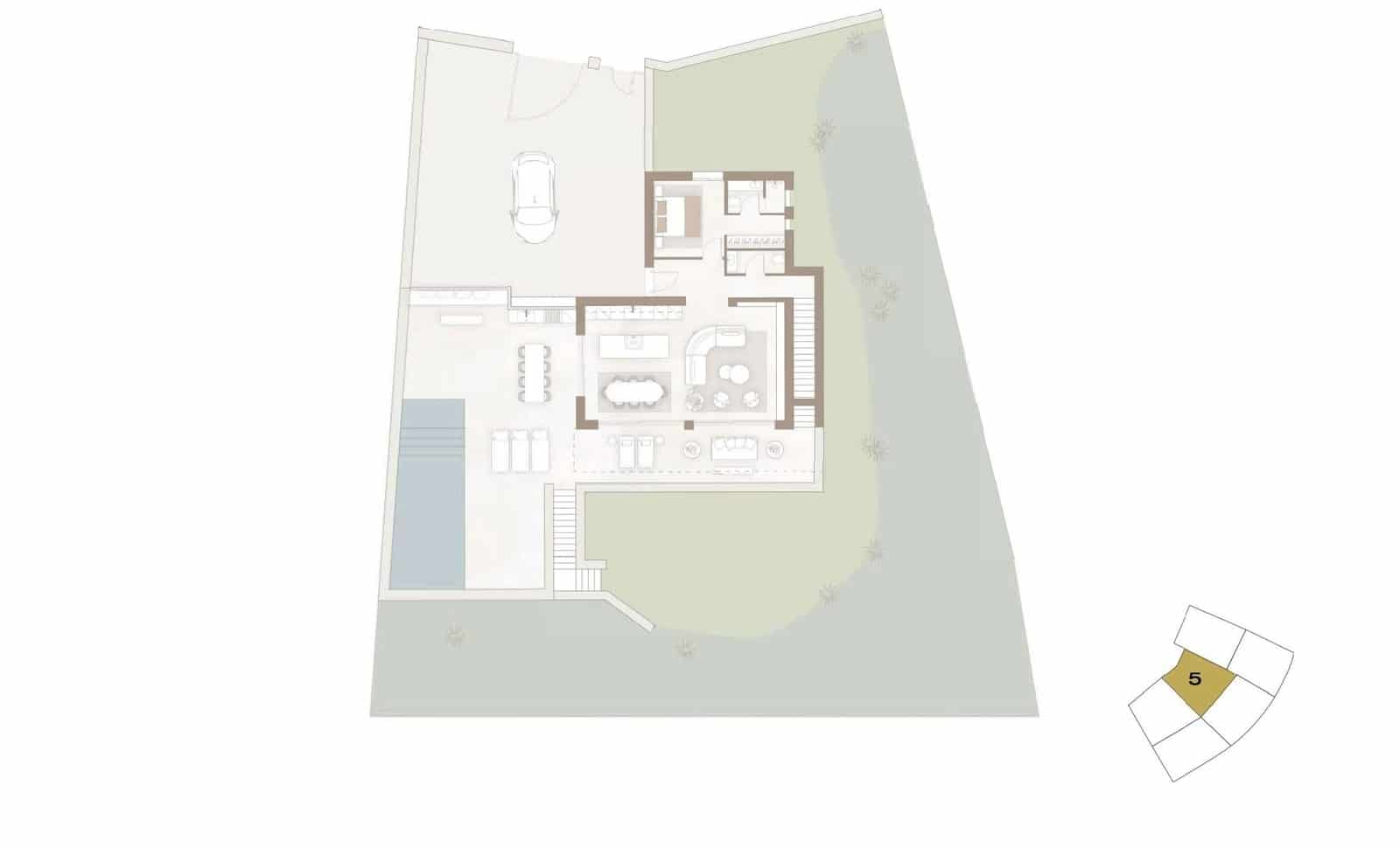 3 soverom Villa til salgs i Las Colinas Golf med svømmebasseng garasje - € 1 395 000 (Ref: 9486456)