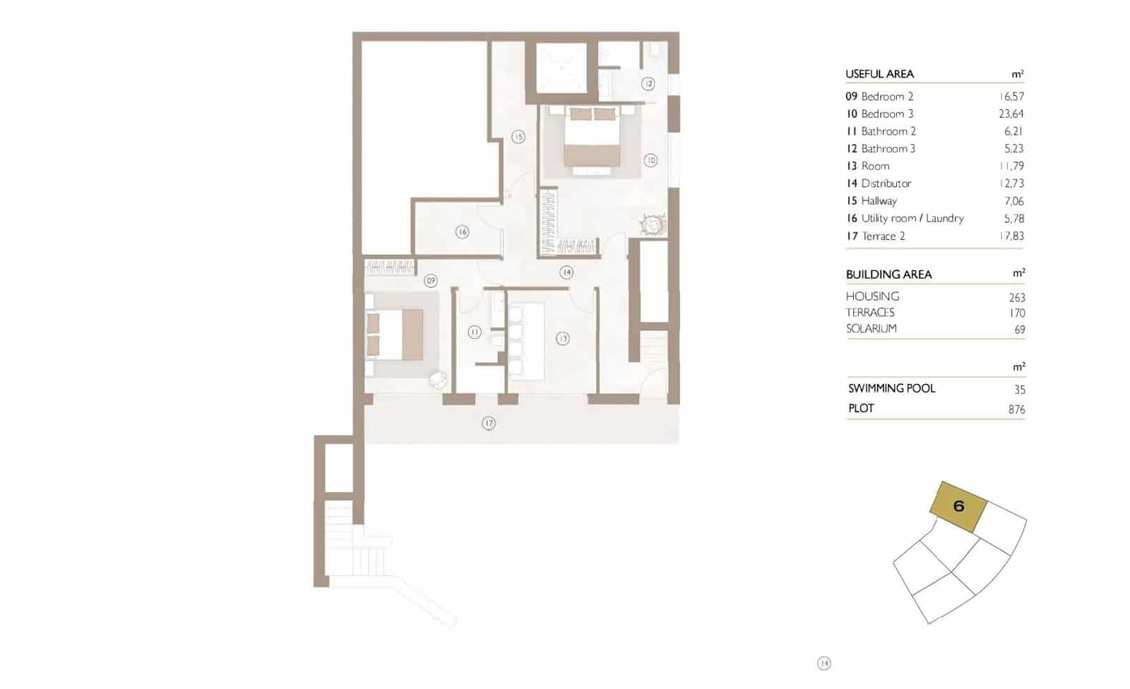 3 soverom Villa til salgs i Las Colinas Golf med svømmebasseng garasje - € 1 395 000 (Ref: 9486456)
