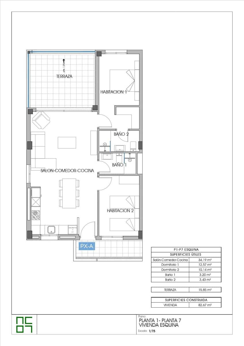 2 bedroom Apartment for sale in La Villajoyosa / Vila Joiosa with pool garage - € 349,000 (Ref: 9738925)